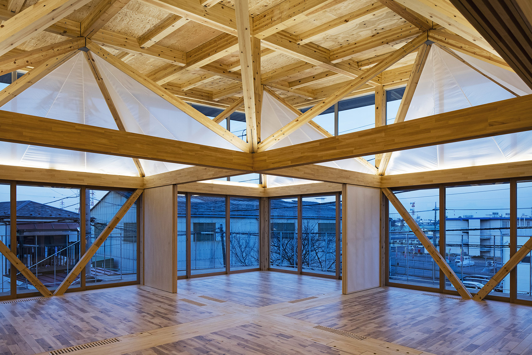 百变空间 & 工厂改造的多功能社区中心，日本 / Aki Hamada Architects-97