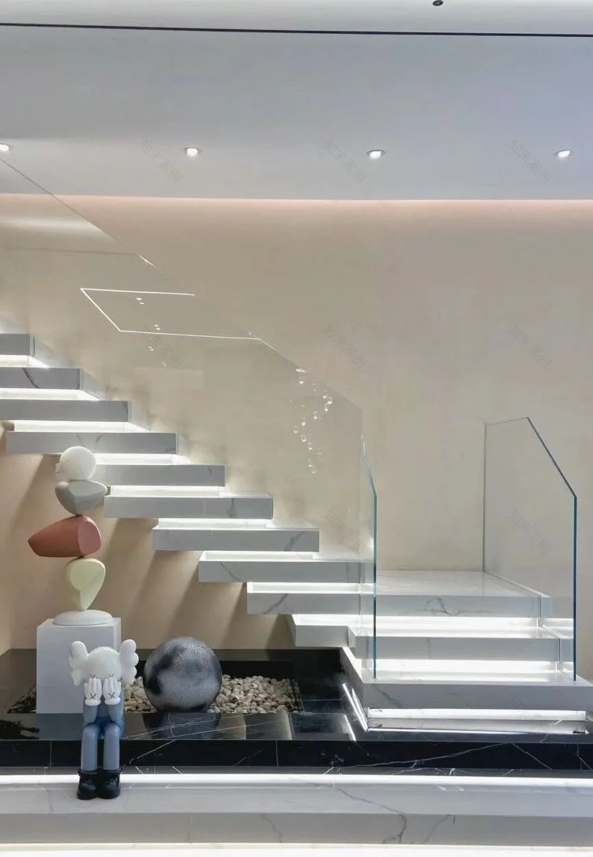 自建房,别墅,复式,跃层,阁楼公寓楼梯设计丨中国唐山丨业之峰-6