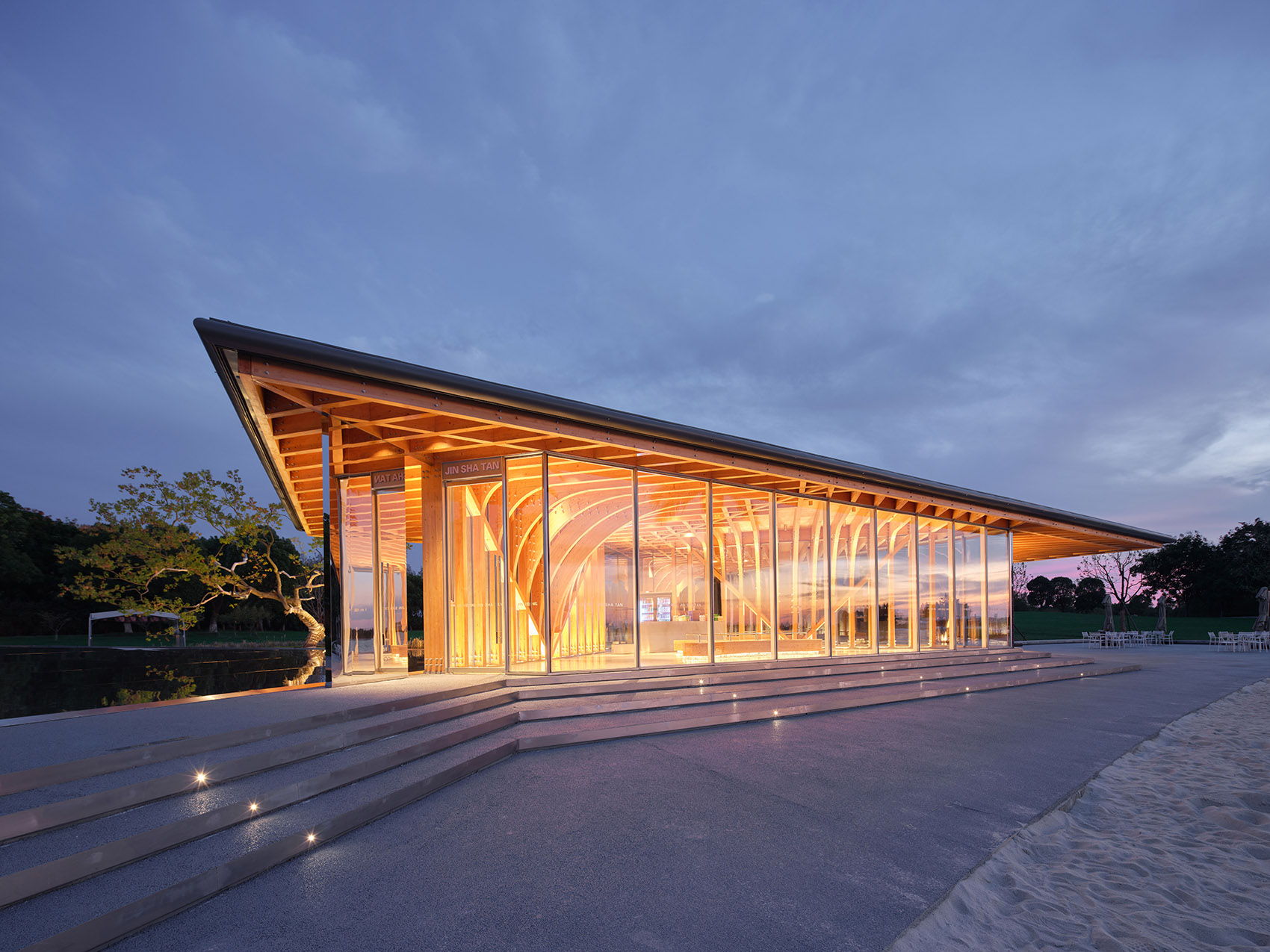 固城湖金沙滩驿站丨中国南京丨中国美术学院风景建筑设计研究总院  青年创作中心-43