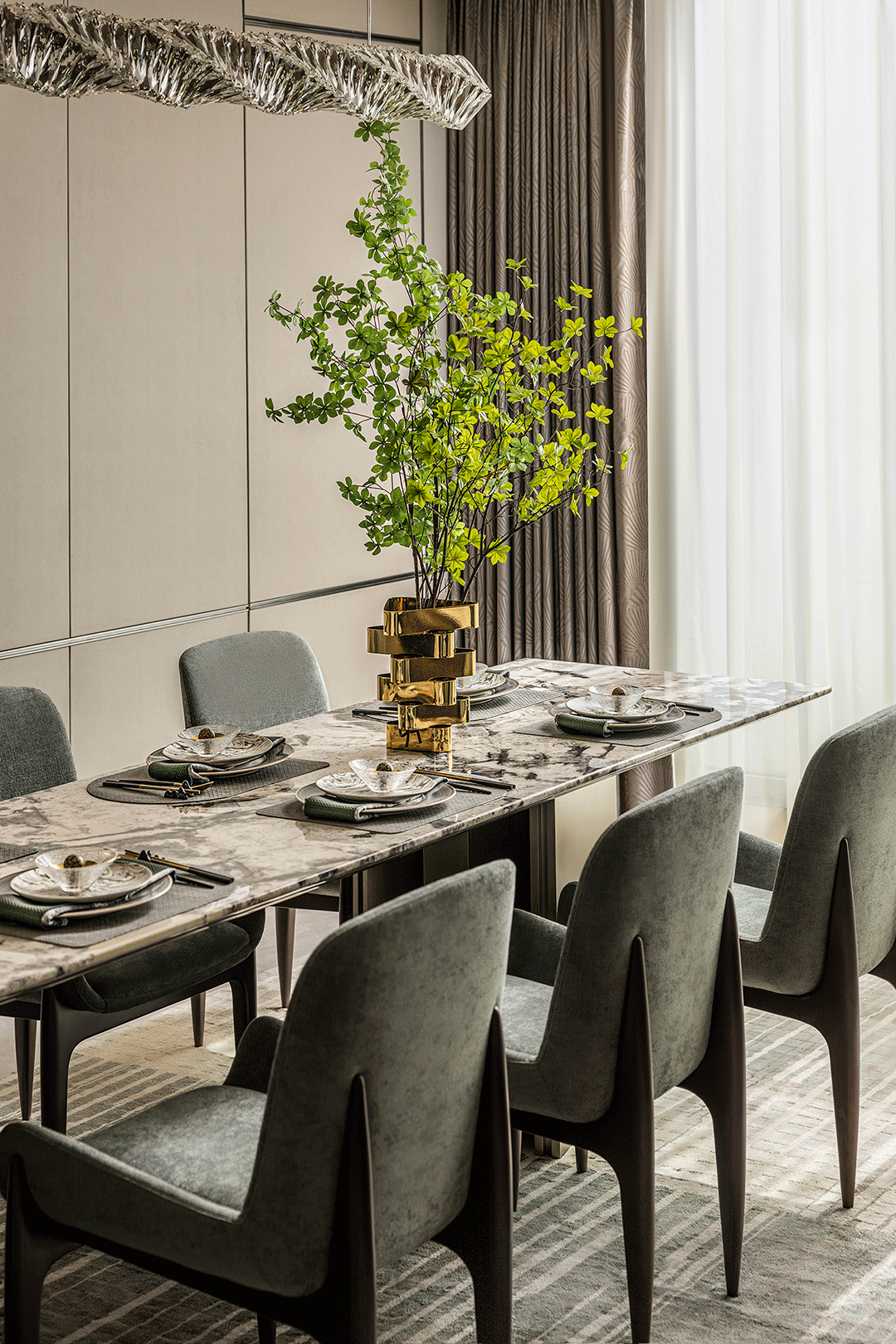 青岛青山湖岸售楼处及样板间设计丨中国青岛丨上海柯翊建筑设计有限公司-42