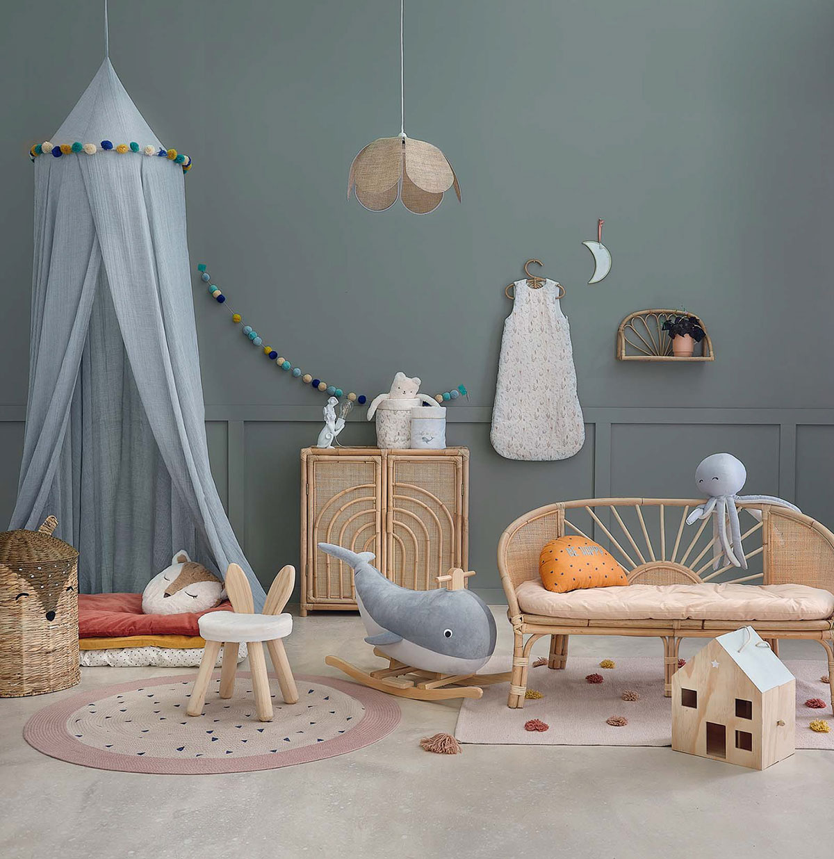 Maisons du Monde 新目录 | 色彩缤纷的夏日儿童室内设计-3