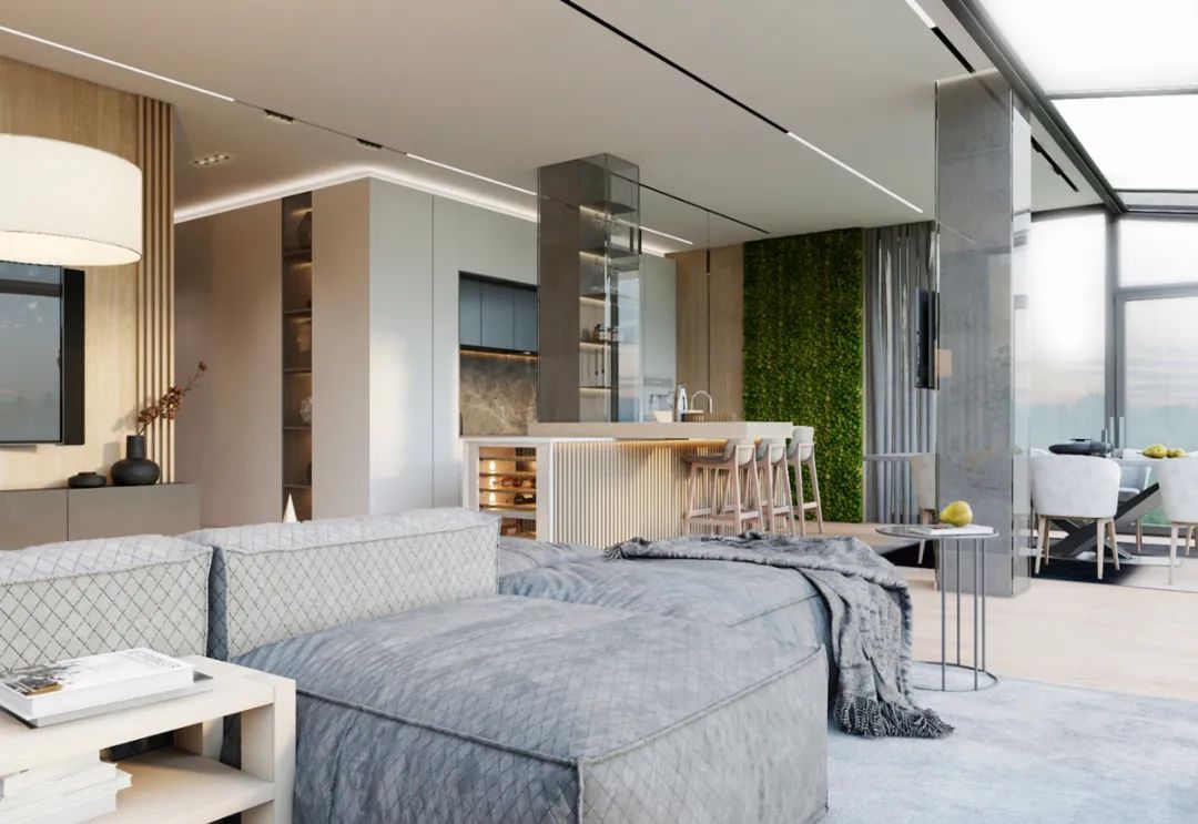 140㎡原木简约公寓丨Need Design-10