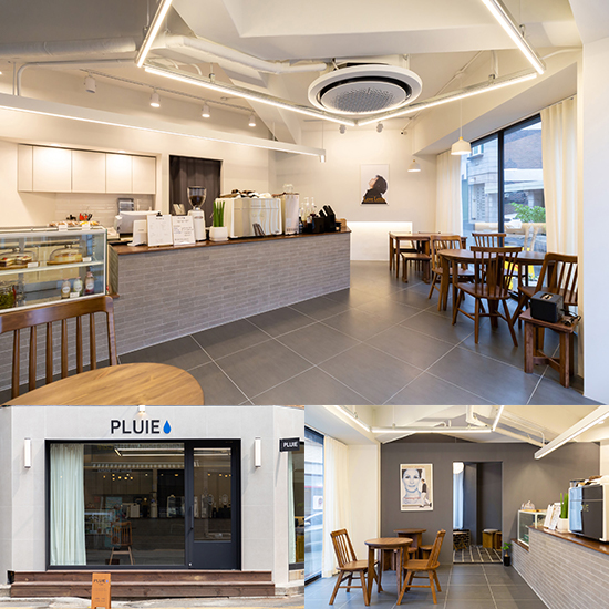 18 坪舒适空间，白色调与灰色点睛的咖啡馆设计-1