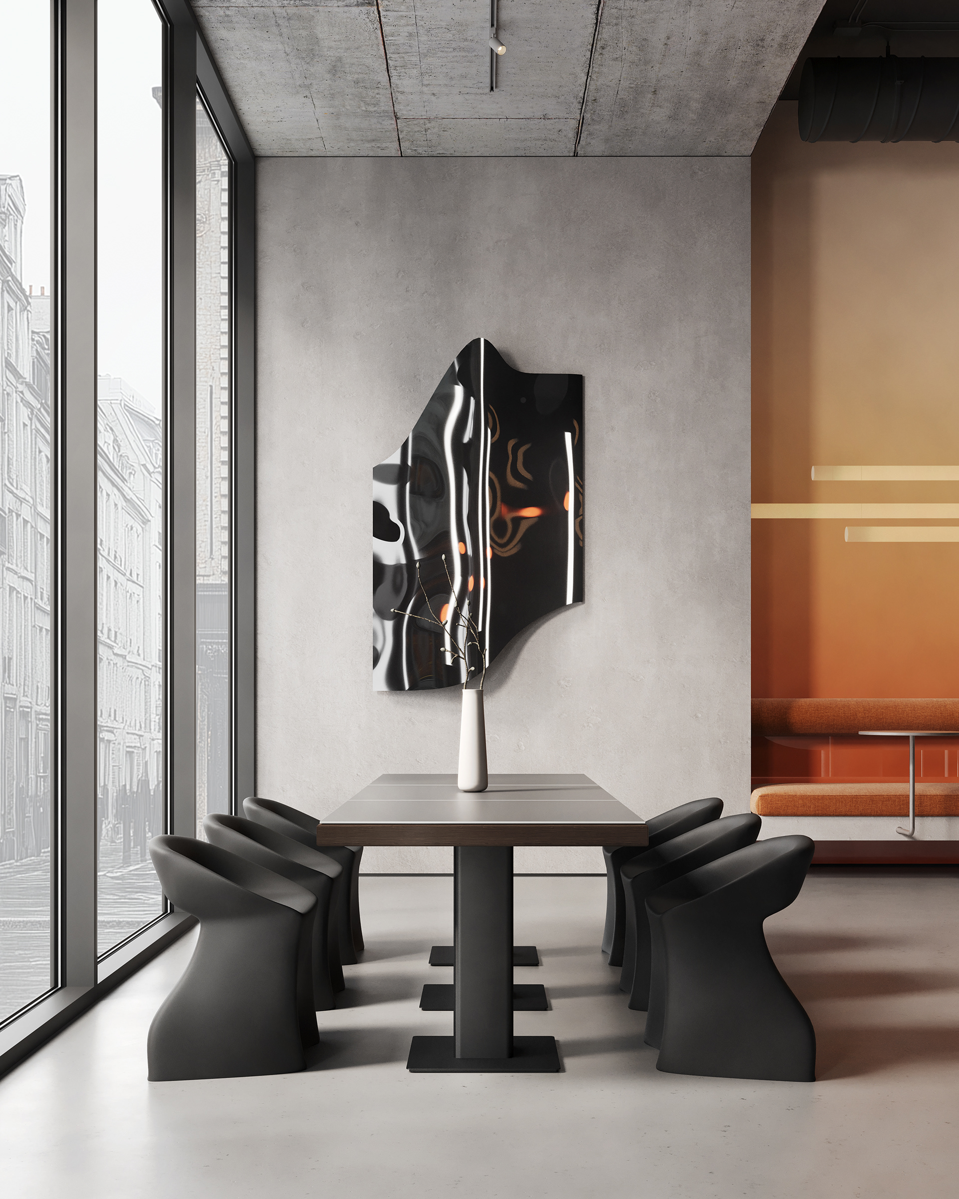 CAFE VISUALISATION（咖啡馆室内可视化项目）丨C  RENDER-13