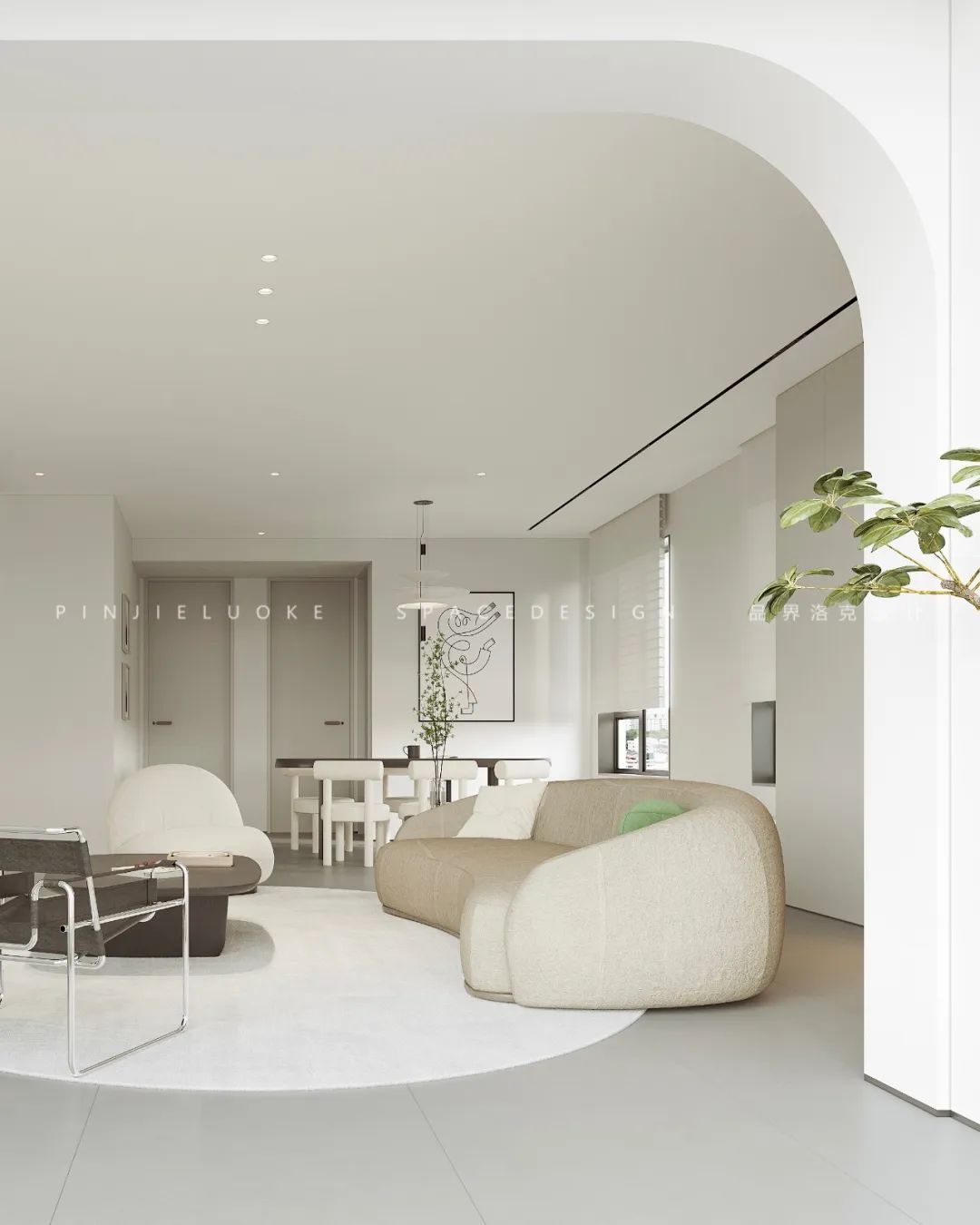 龙湖·景粼天序 · 简约与实用并重的现代家居设计丨中国西安丨品界洛克设计事务所-22