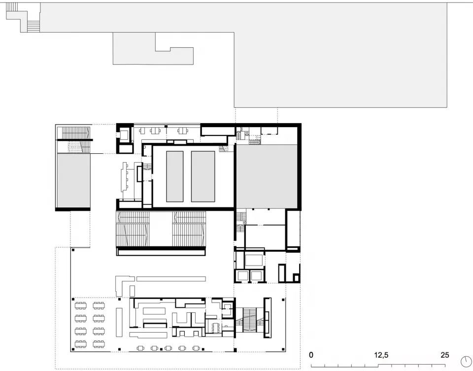 奥地利音乐之家 | 陶瓷表皮下的音乐交流空间-68