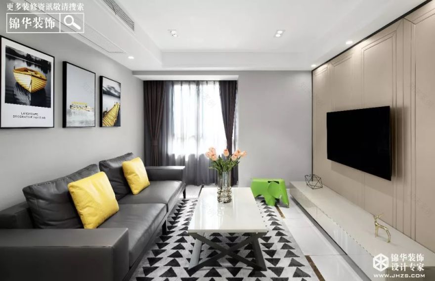 穿越四季的现代简约爱巢-28