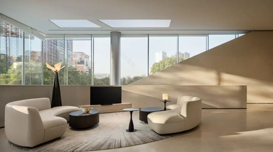 1308㎡极简美学售楼处丨李益中空间设计(硬装),一木设计(软装)-58