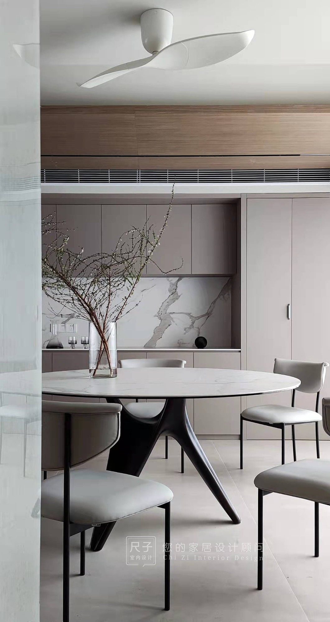 简约侘寂风家居设计丨中国深圳丨尺子室内设计-31