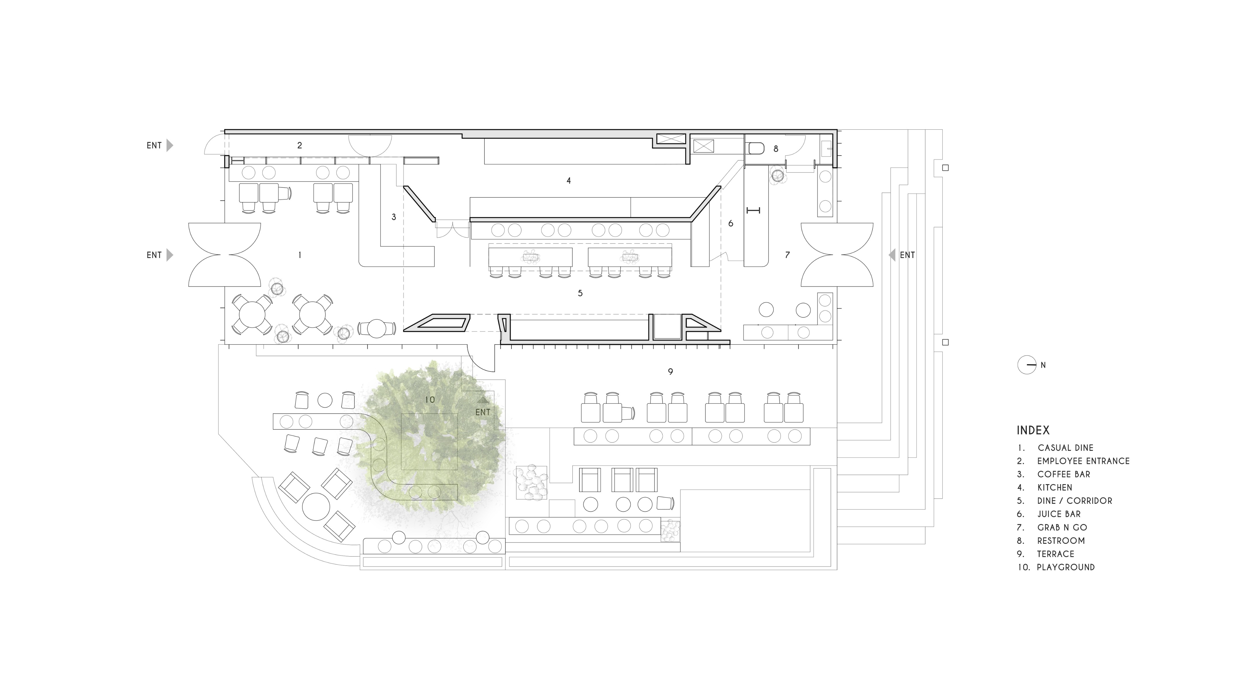 Nectarworks+ 健康美食空间设计丨墨西哥-25