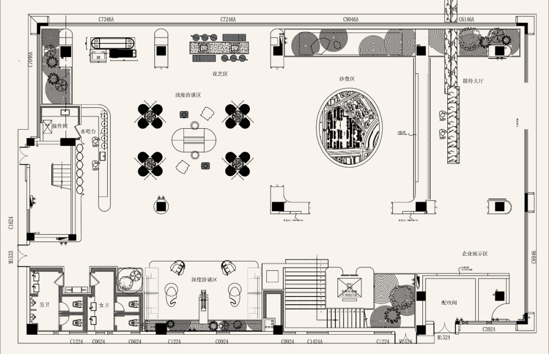 招商中旅·揽阅售楼处丨中国上海丨上海太吉元禾装饰设计有限公司-65