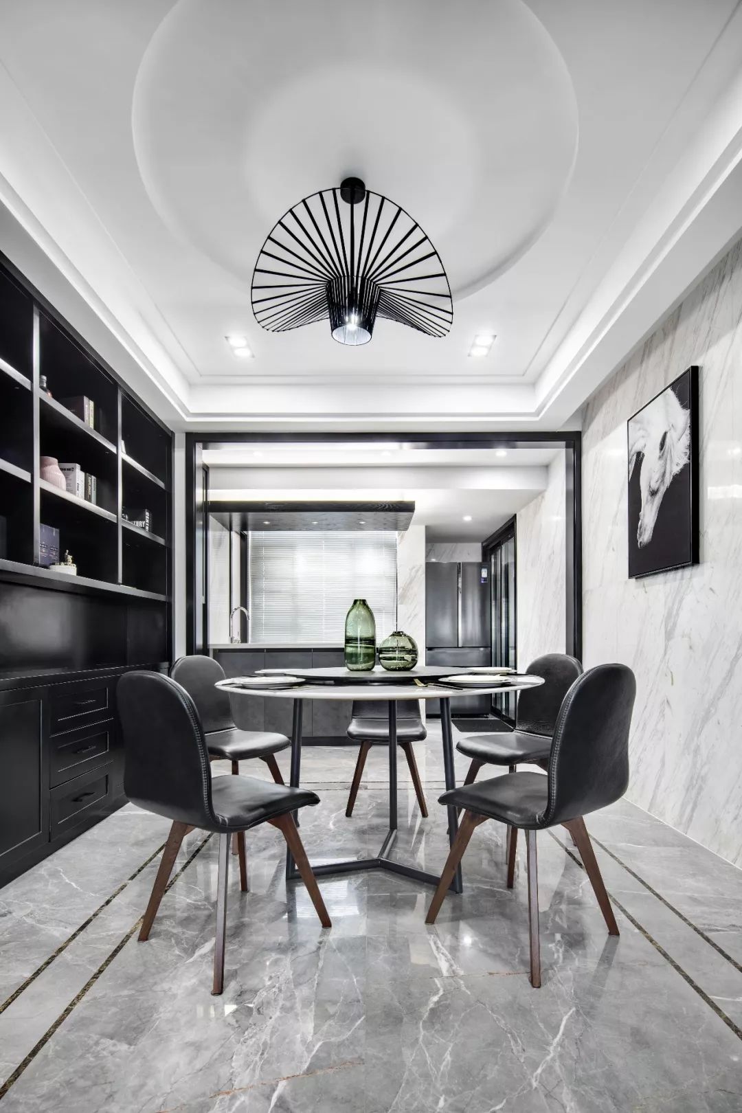 现代黑白灰的极简魅力——海御官邸案例解析-8