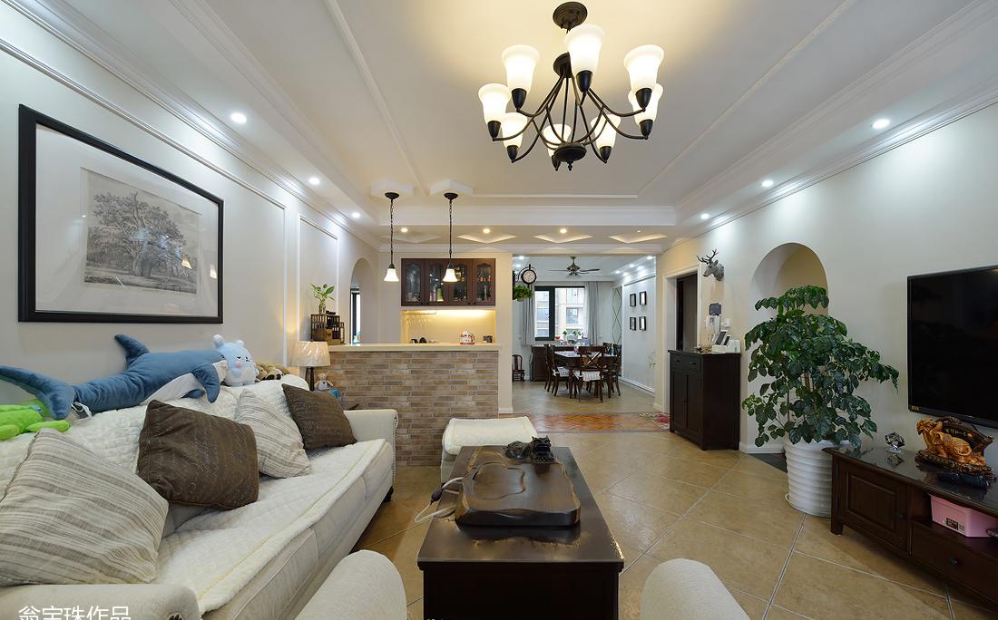 美式简约风家居,功能与美观兼具-2