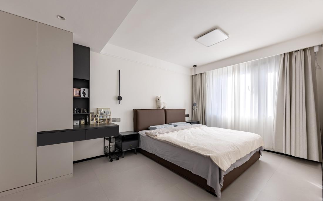 自然温暖！102㎡现代风格老房改造-70