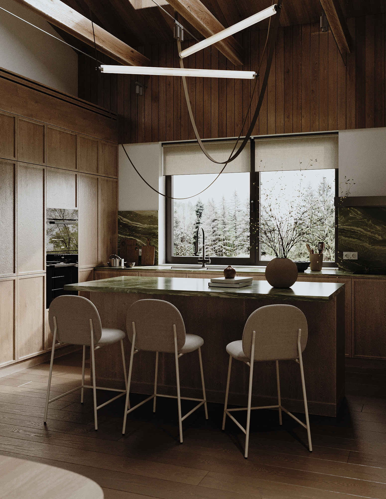 Country house室内设计可视化项目丨el'art-11