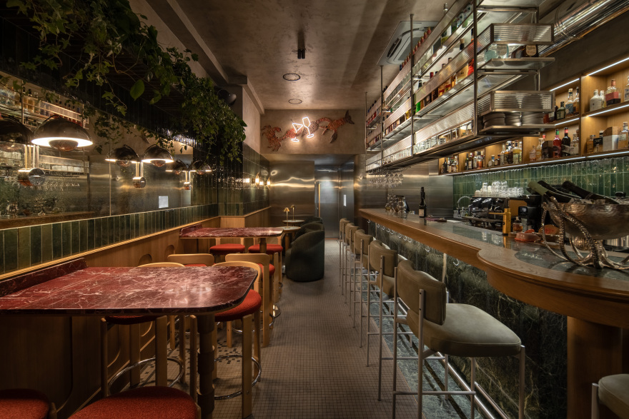 PINCH · 海鲜餐厅室内设计丨葡萄牙里斯本丨Yevhenii Kuchmin,Andriy Taran等团队-3
