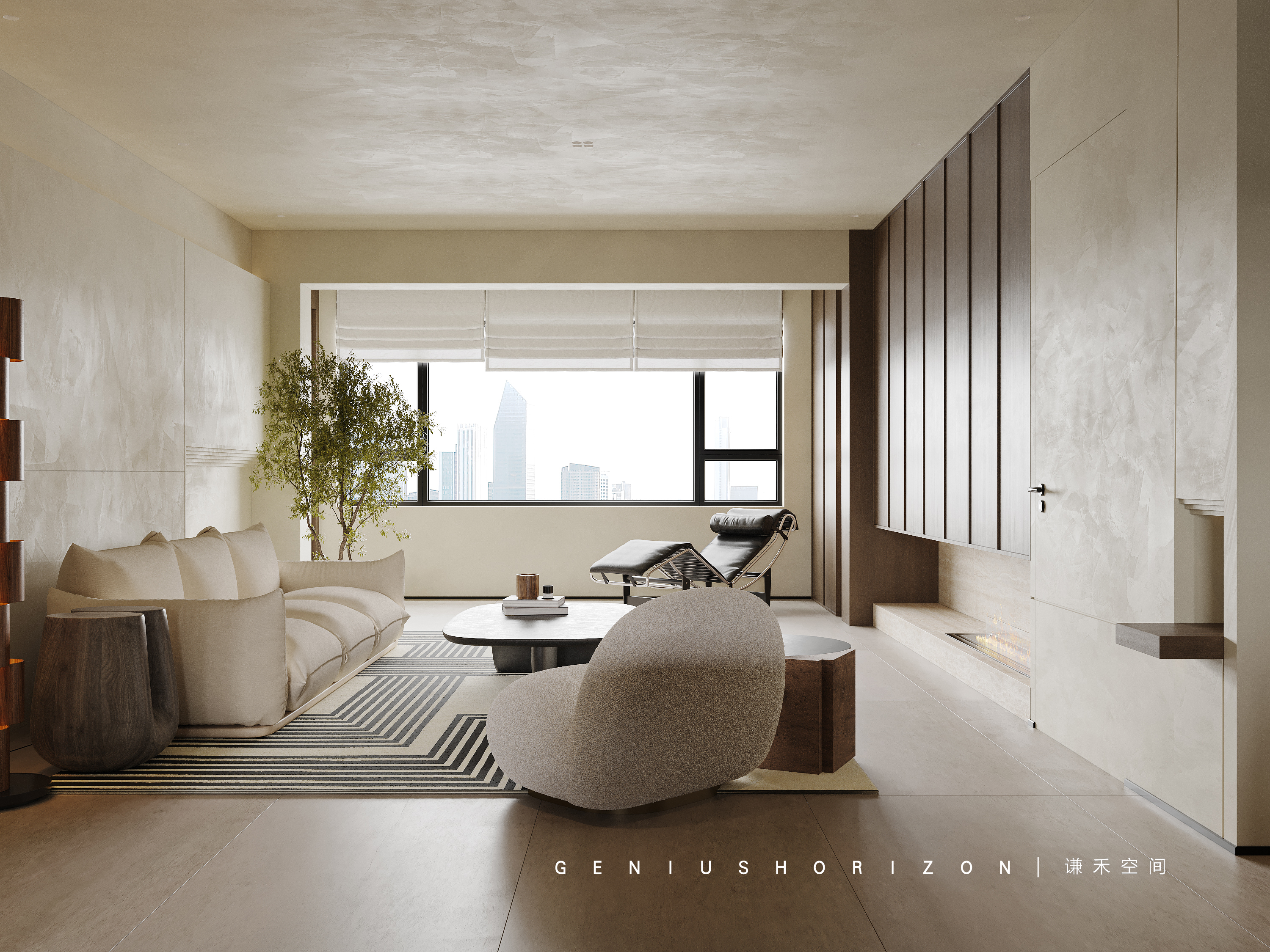 谦禾空间设计 隐山视觉 · 中古风格表现丨谦禾空间设计,隐山视觉-5