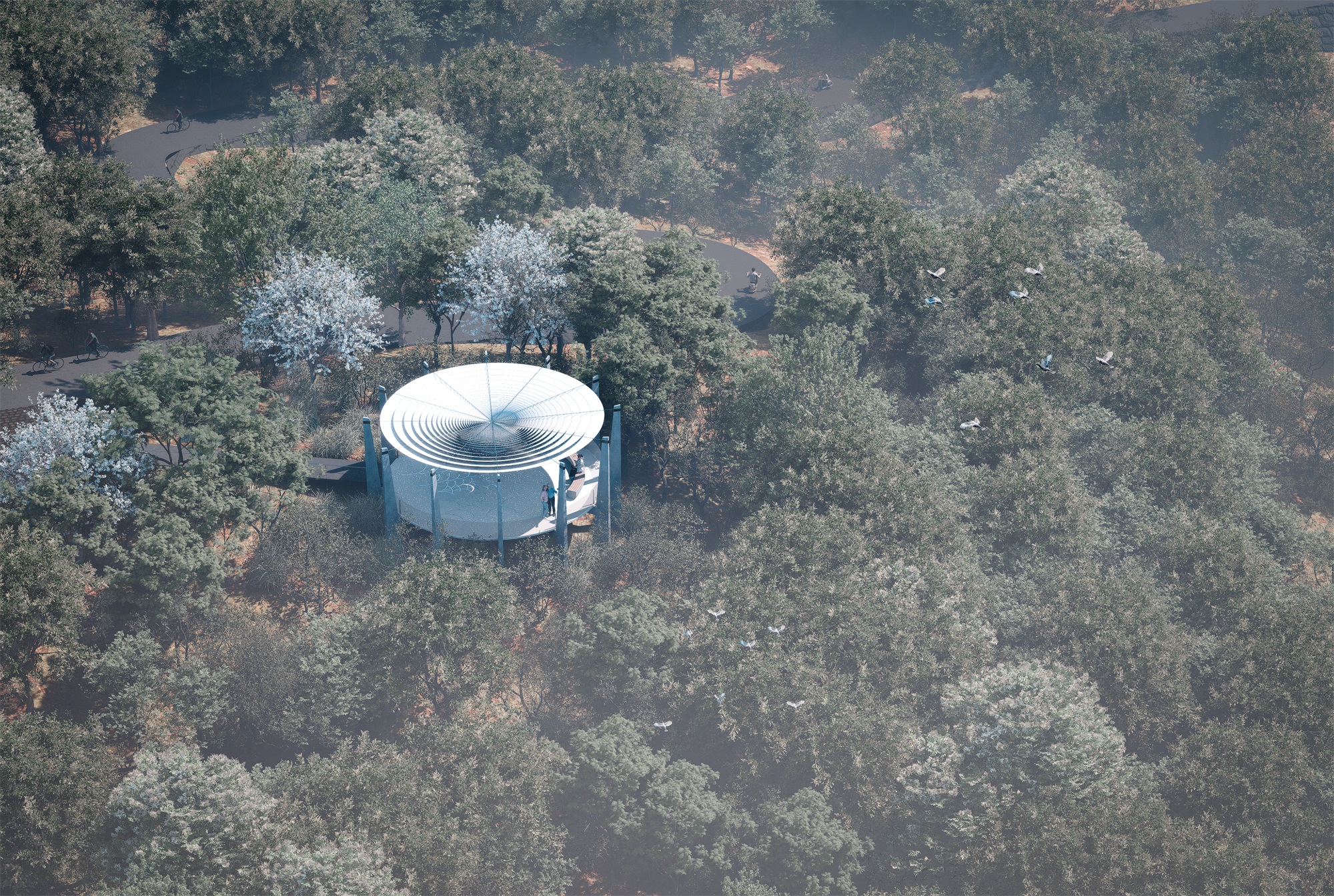 日月同辉 舟山白沙岛观景台设计丨中国舟山丨发生设计工作室-7