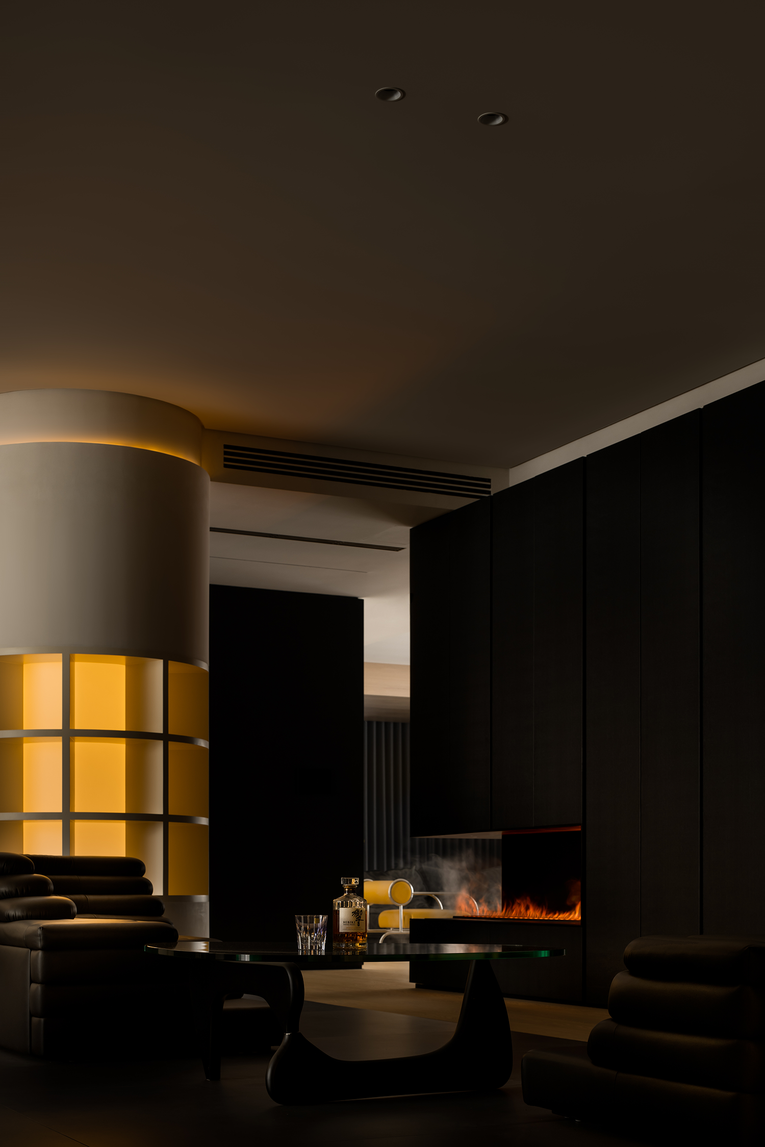 黑与光的对话丨中国广州丨姚国健室内工作室-43