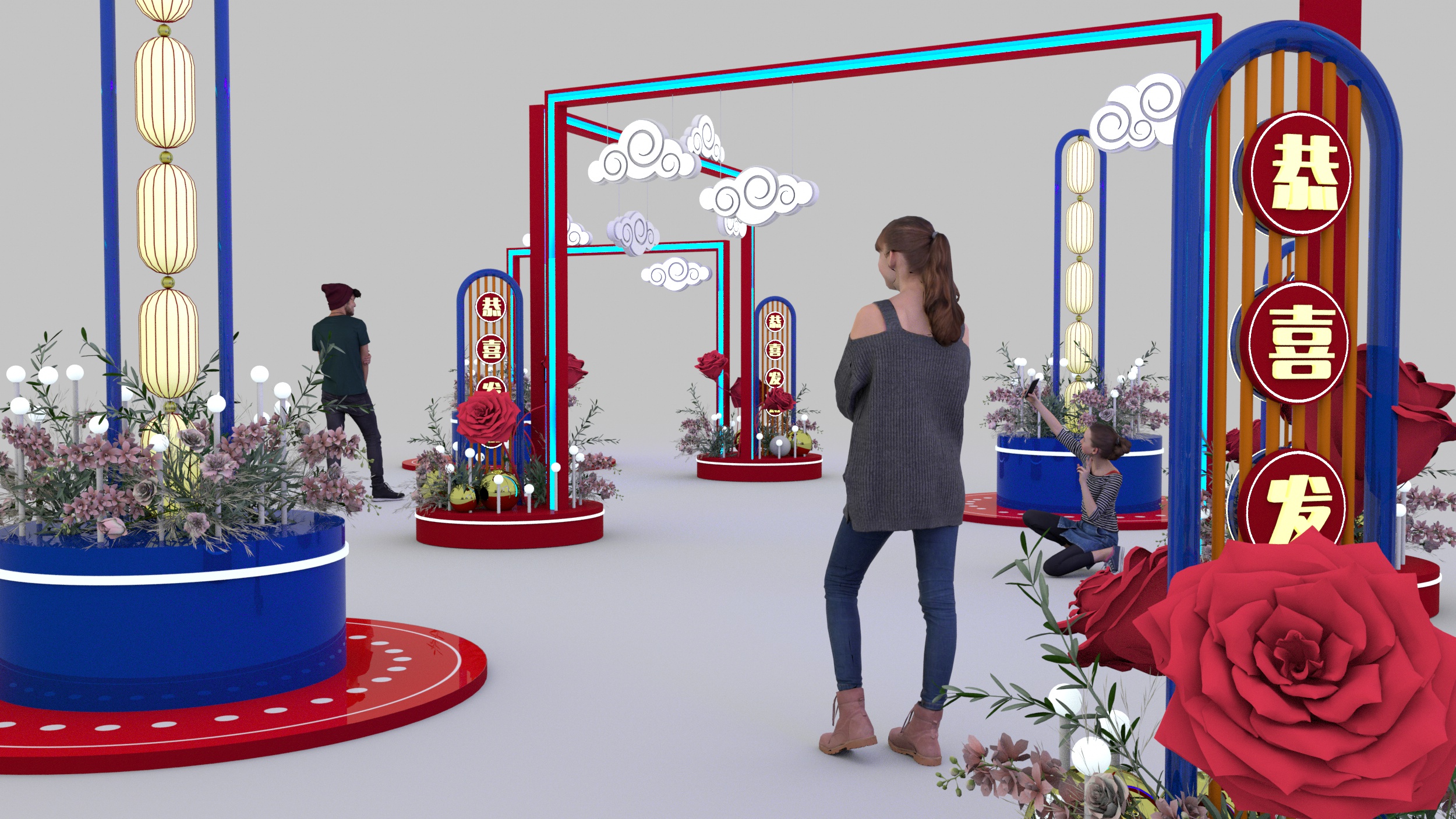 新年商业美陈方案-4