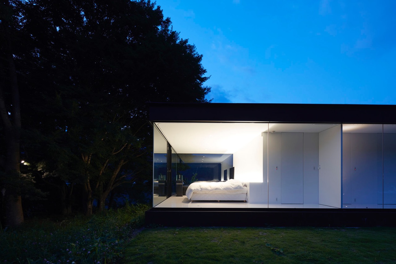 日本湖畔米斯式空间-24