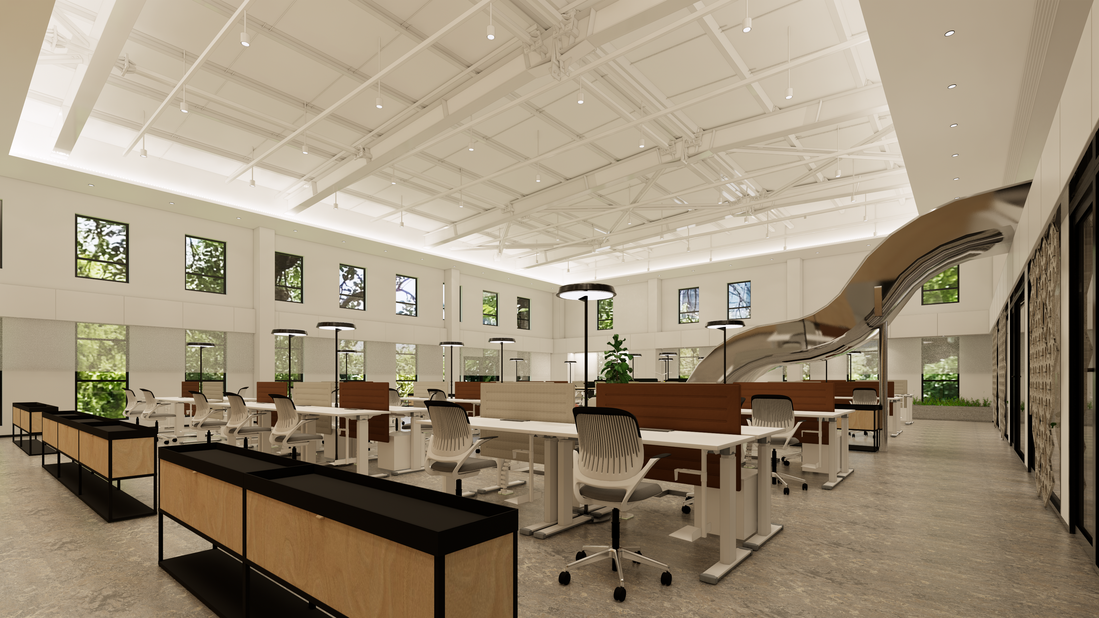 精品总部办公空间设计  办公空间【活力趣味办公场景】-2