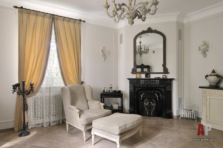 老法国风格住宅室内设计丨加尔фаян Светлана,沃尔кова Марина-20