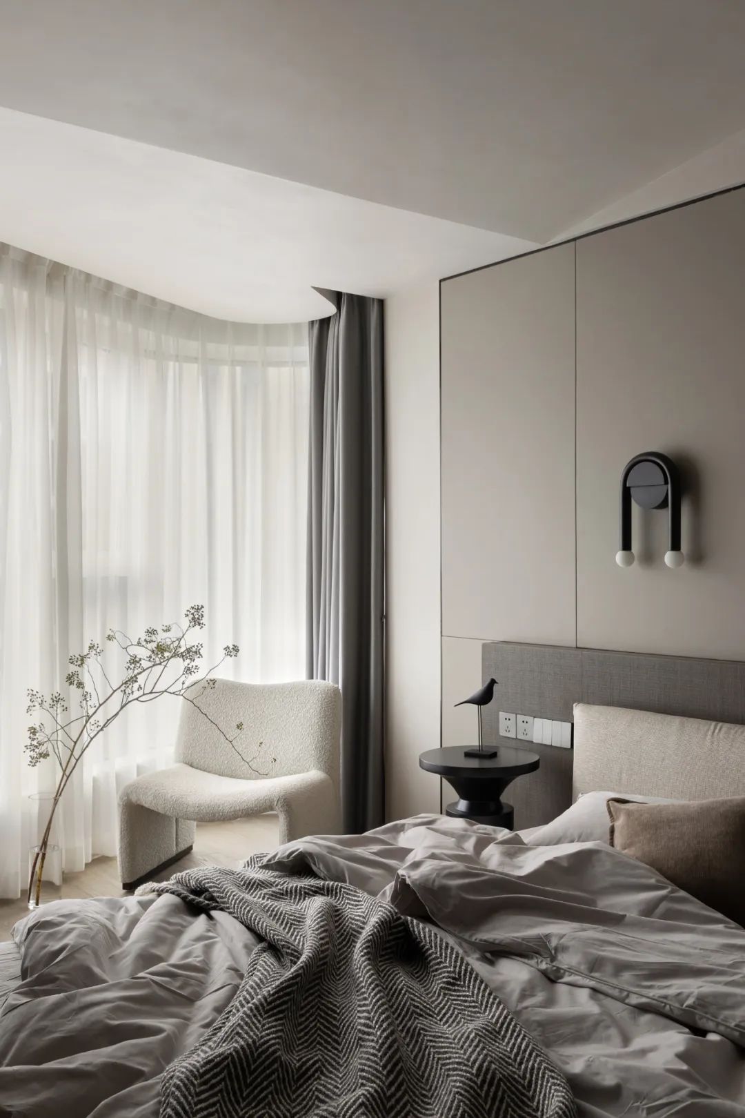 138㎡三室两厅，顺应空间逻辑，书写家居生活的序 | 菲拉设计-56