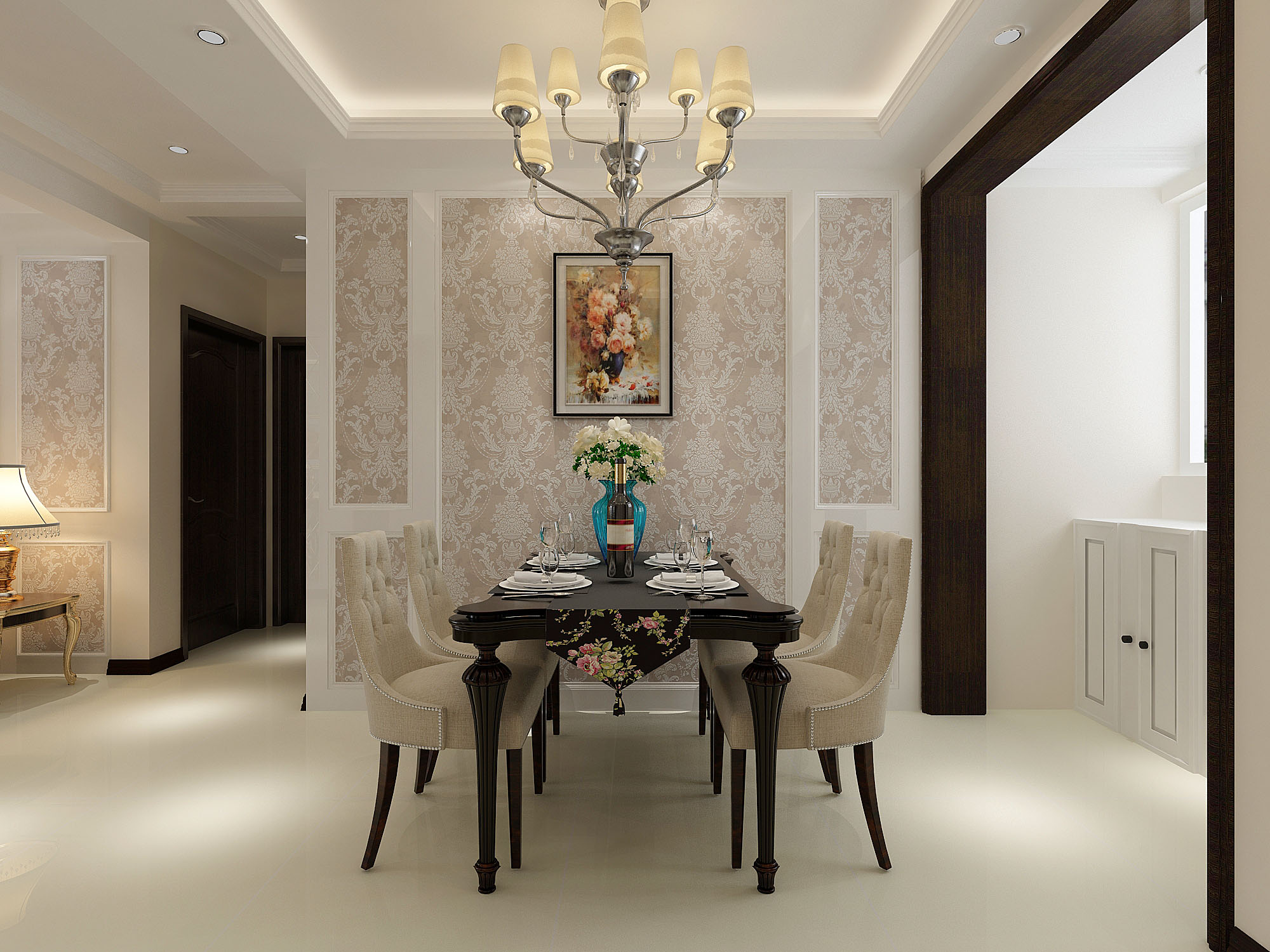 张店君临天下130平方欧式-9