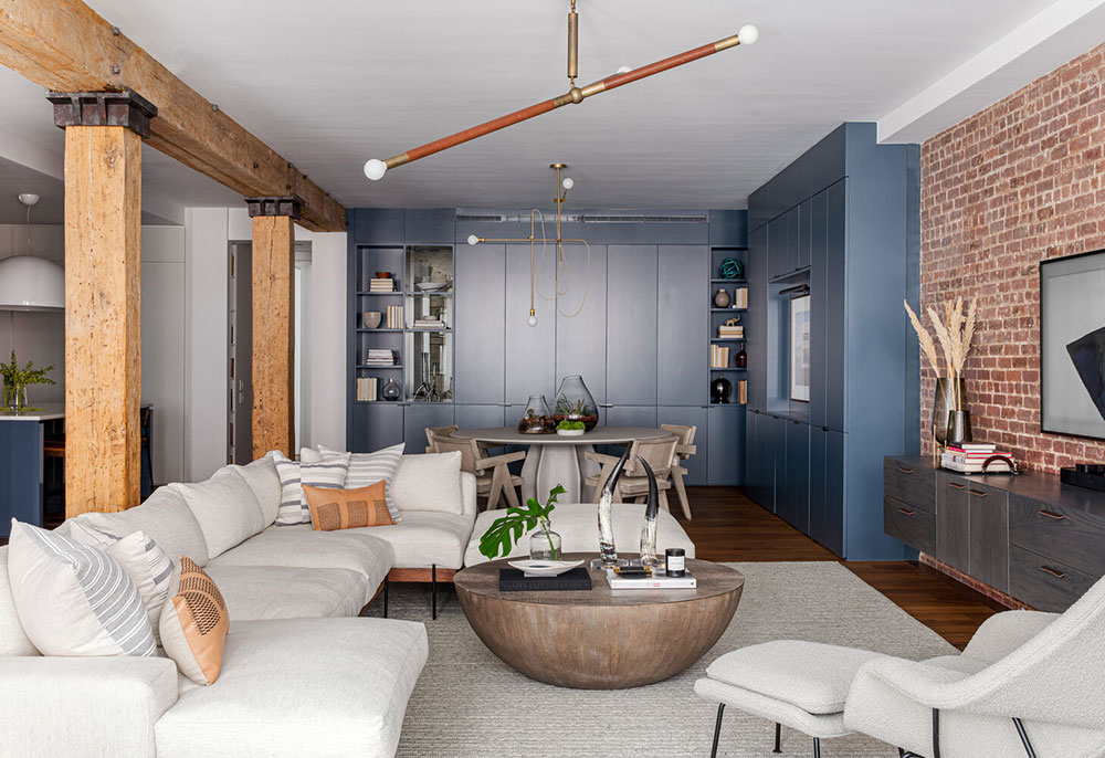 纽约时尚民族风公寓设计-3