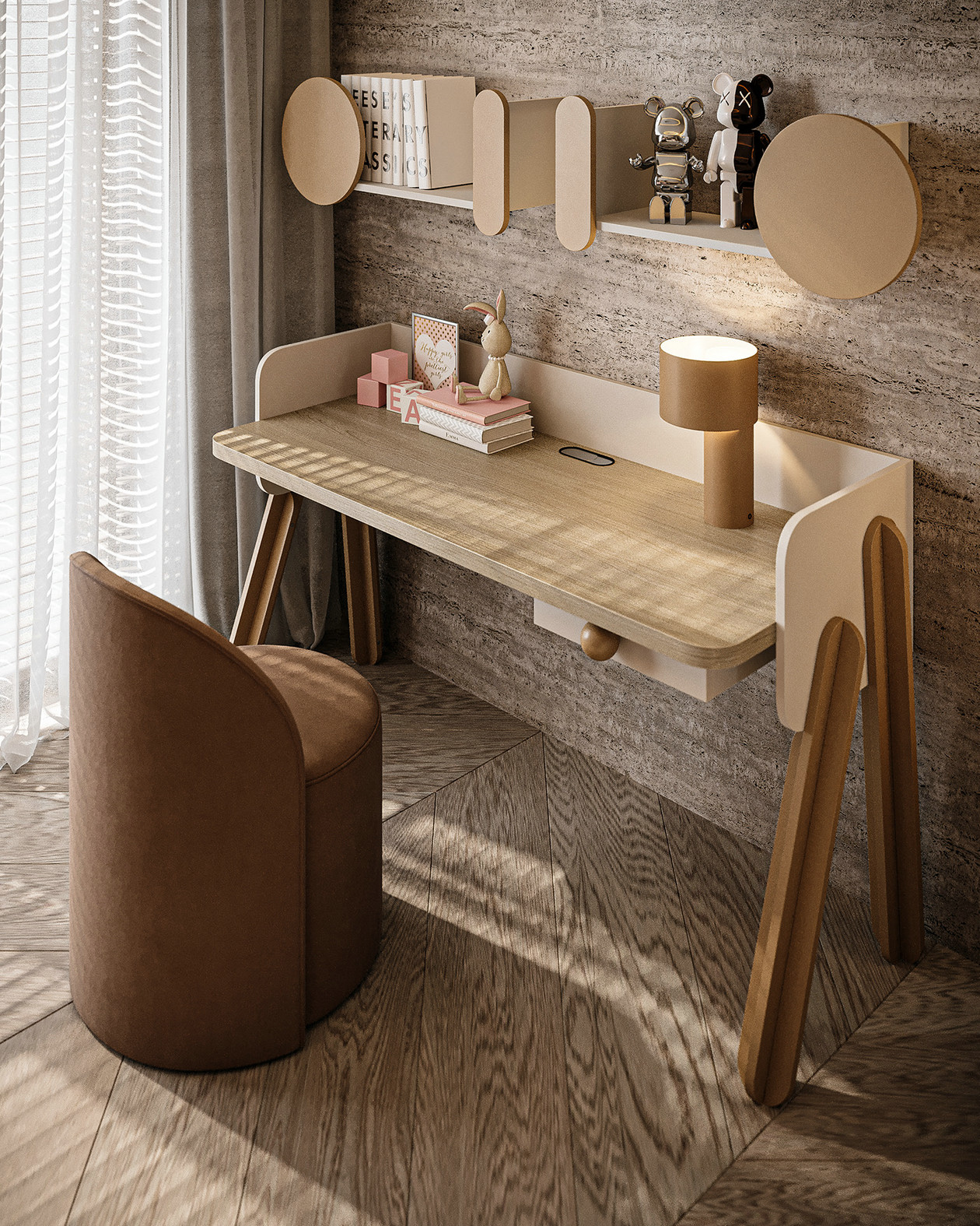 深色系公寓设计-11