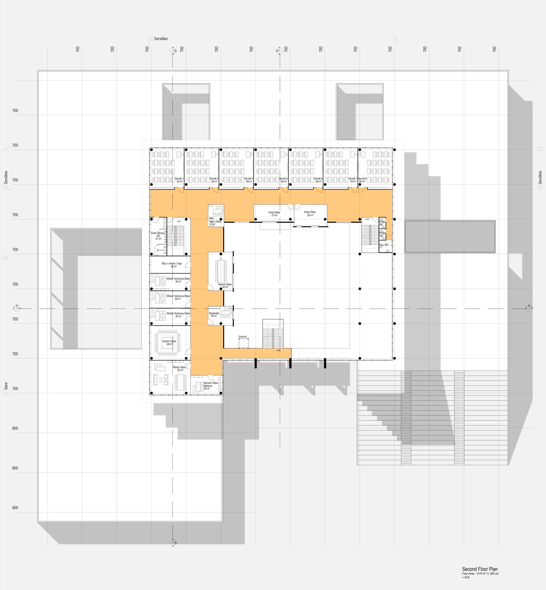 土耳其 AOIZ Nedim Uysal 私立高中 Technical and Industrial High School building-32