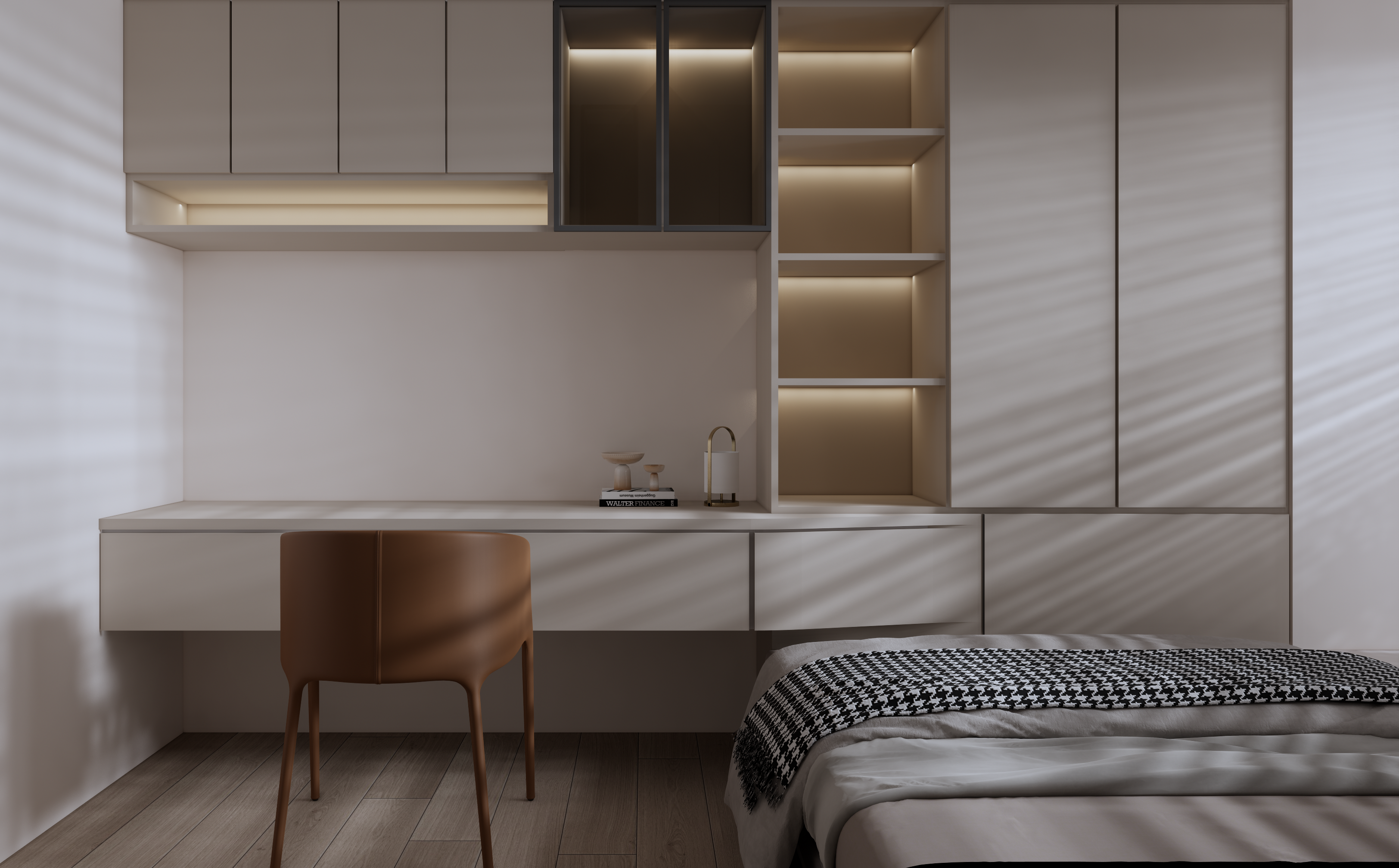 青岛金色慧谷私宅简约风效果设计-8