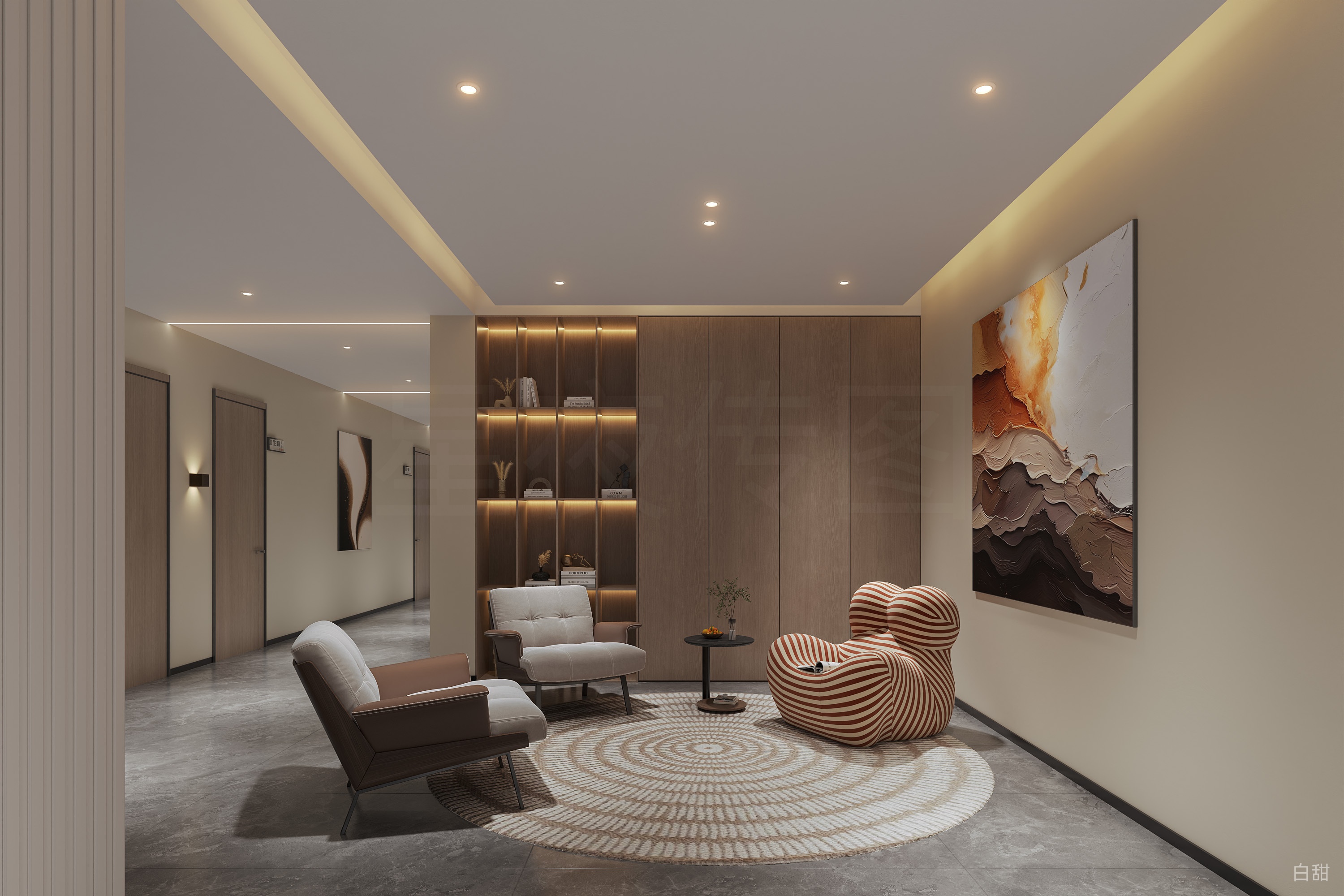 公装·效果 | 现代简约，重塑办公空间新格调！-7