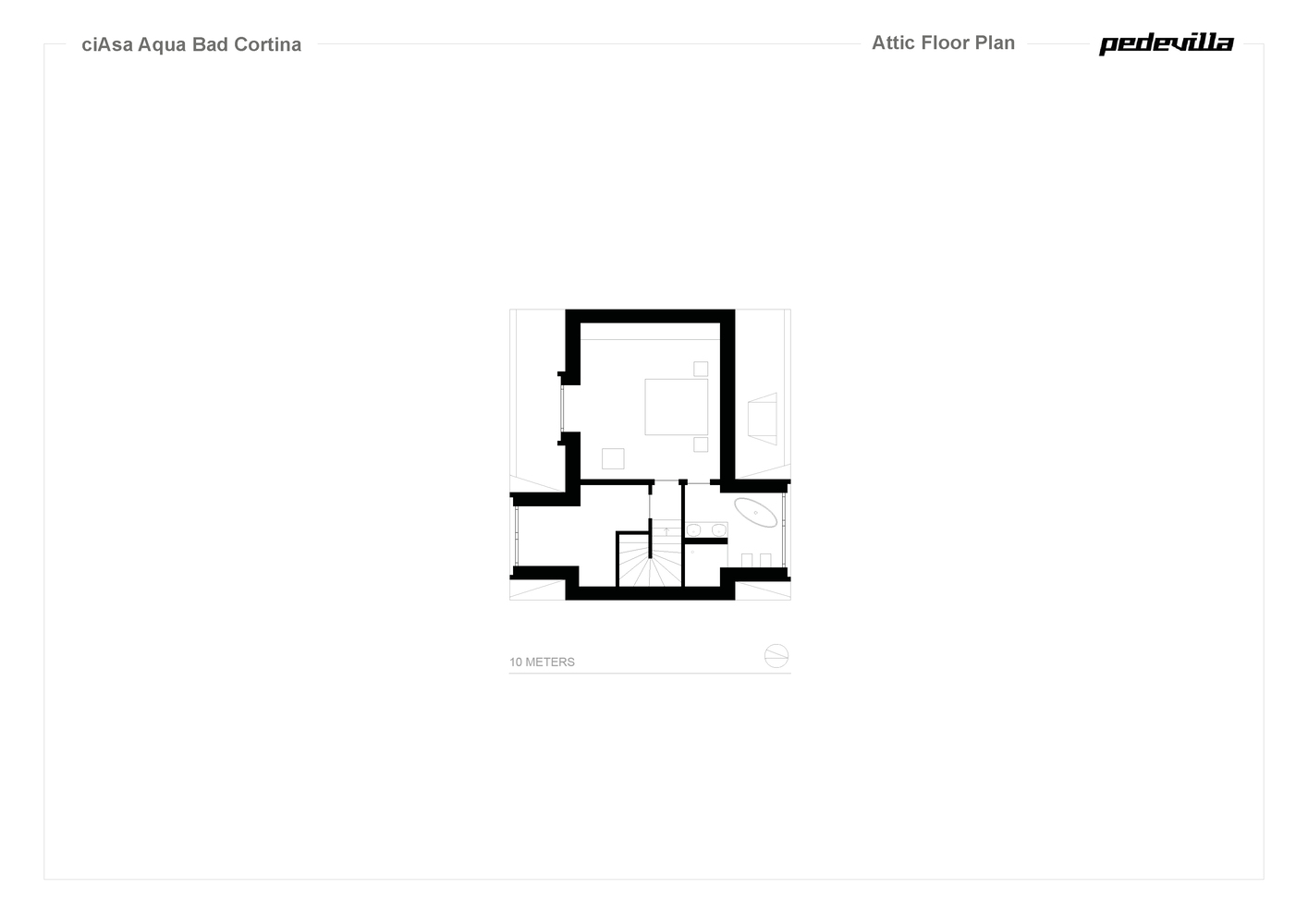 意大利山林间木屋别墅丨Pedevilla Architects-38