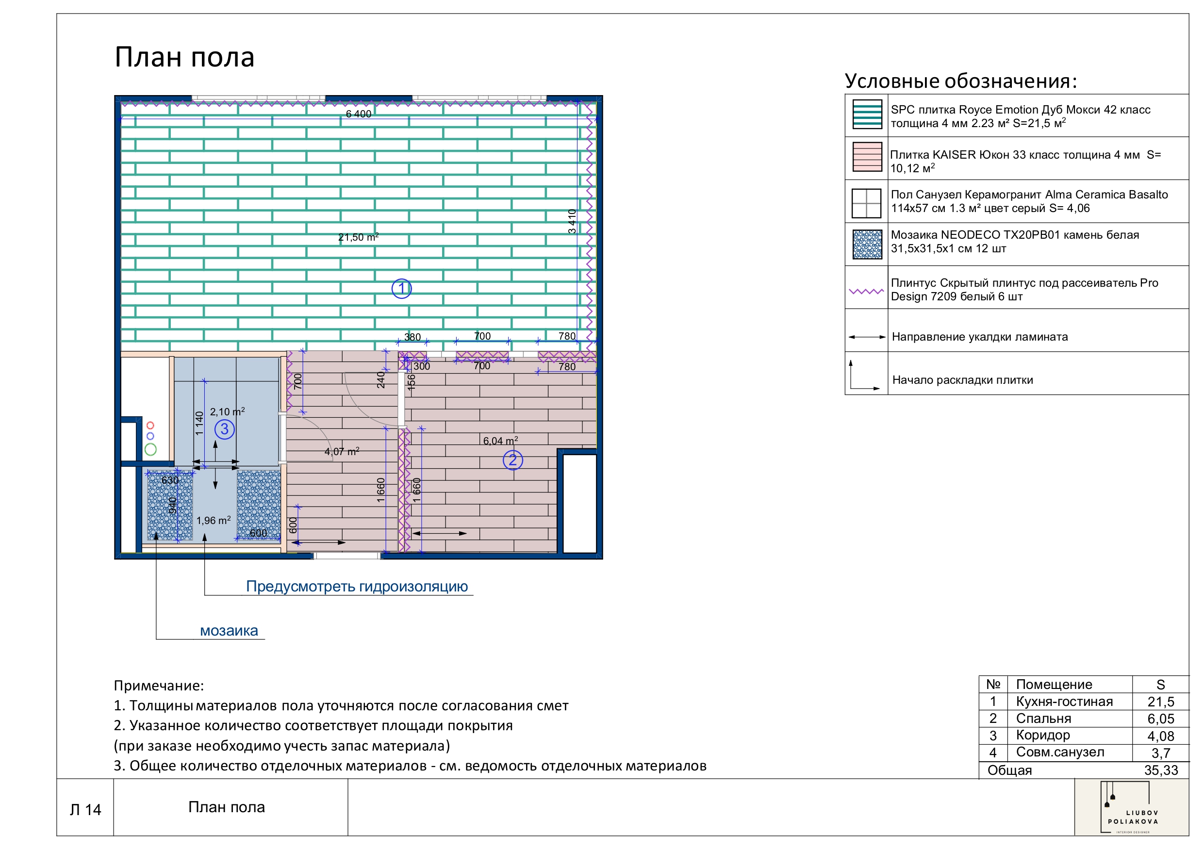 One-room apartment in Moscow-14