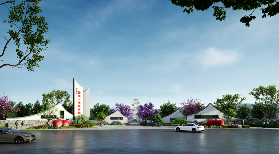 甘肃静宁德美苹果康养小镇丨中国甘肃-2