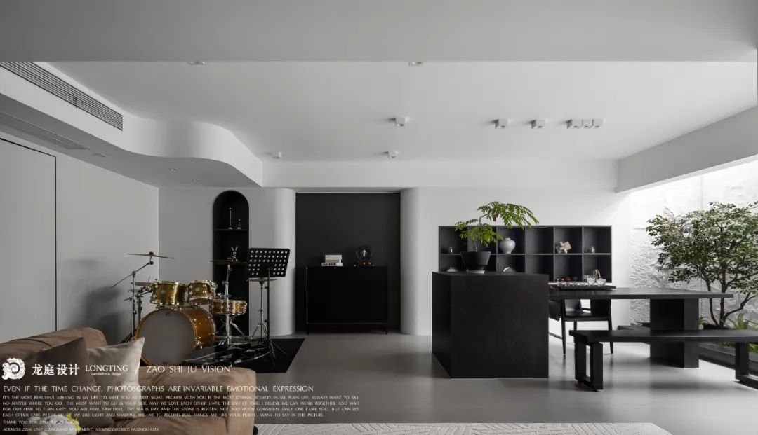 滨江·春翠里（166 户型带地下室）户型全案落地实景丨中国杭州丨龙庭设计-14