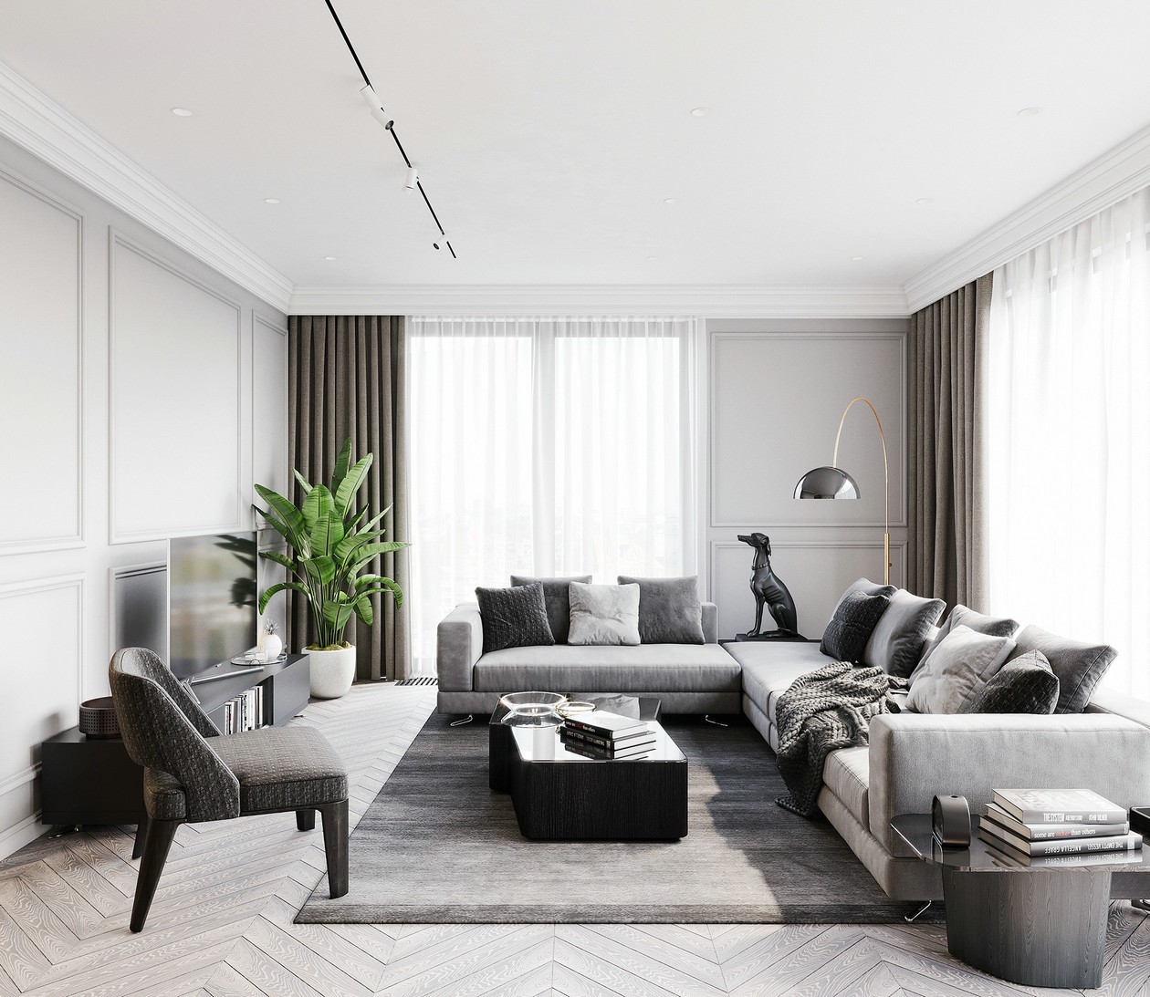 83㎡小空间设计 低调的美学！-2