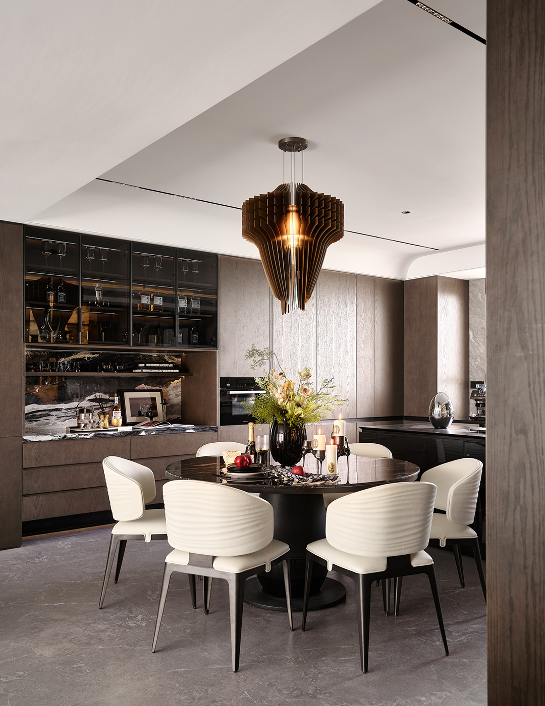 青岛半山云境 185㎡样板间丨中国青岛丨深圳共向设计,矩阵纵横-24