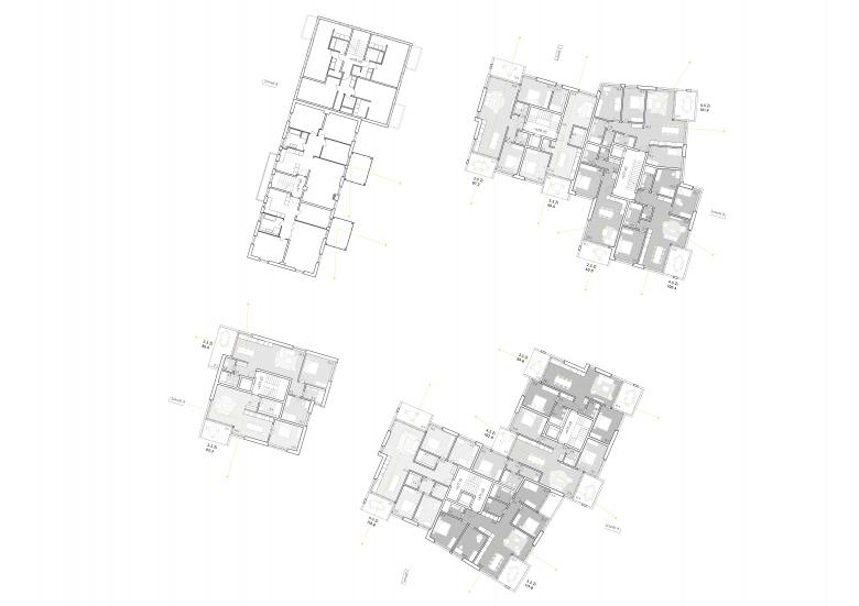 Pfister Klingenfuss Architekten AG丨Wohnüberbauung Espen Bruggwaldstrasse丨瑞士-10