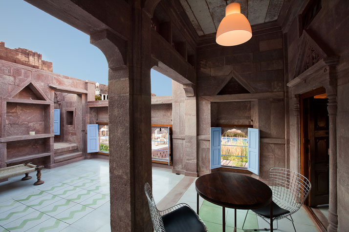 The World’s Best Holiday Building of 2011 Welcomes 2012 The RAAS Hotel in Jodhpur, India-22