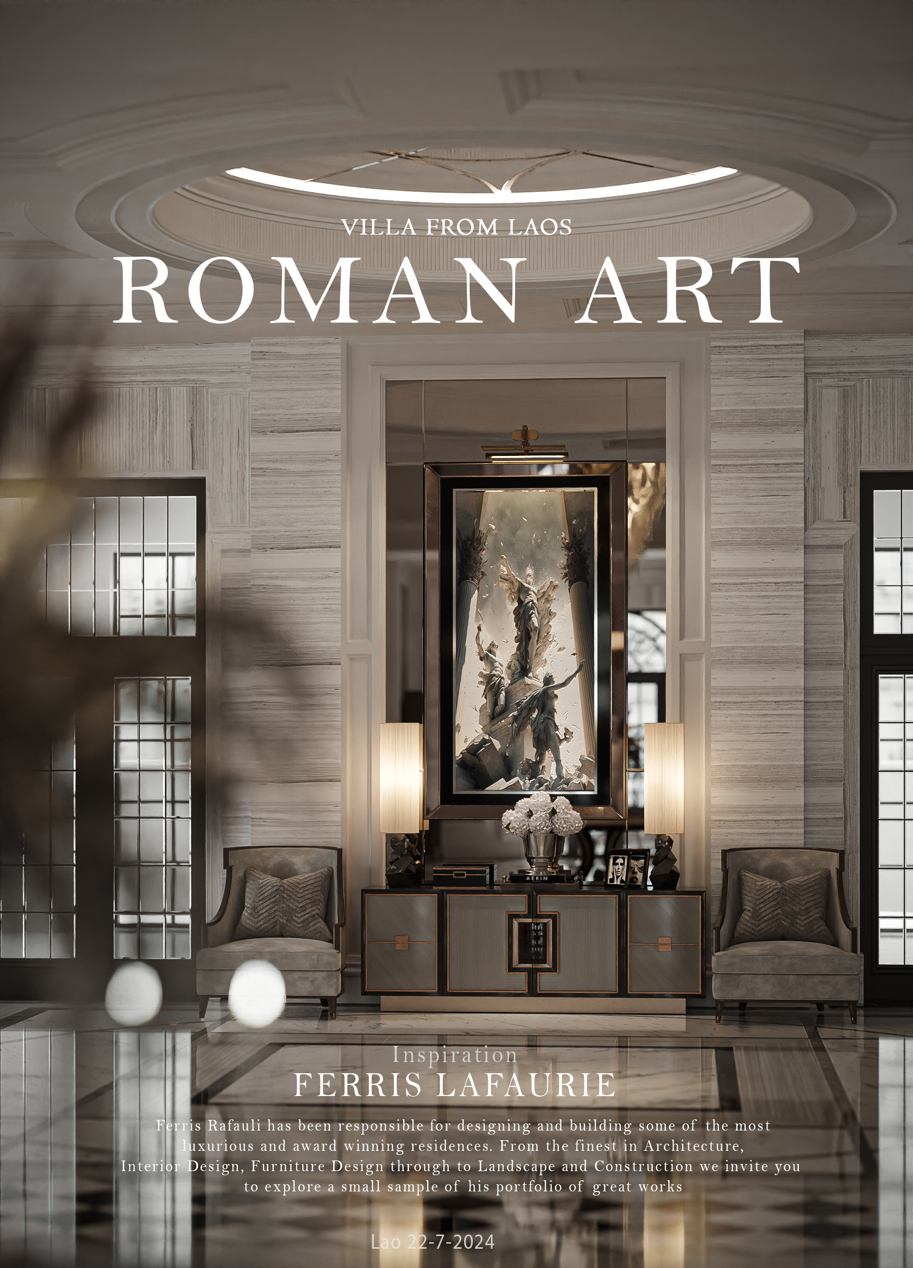 罗马别墅艺术，罗马艺术别墅丨老挝丨NamHee-7