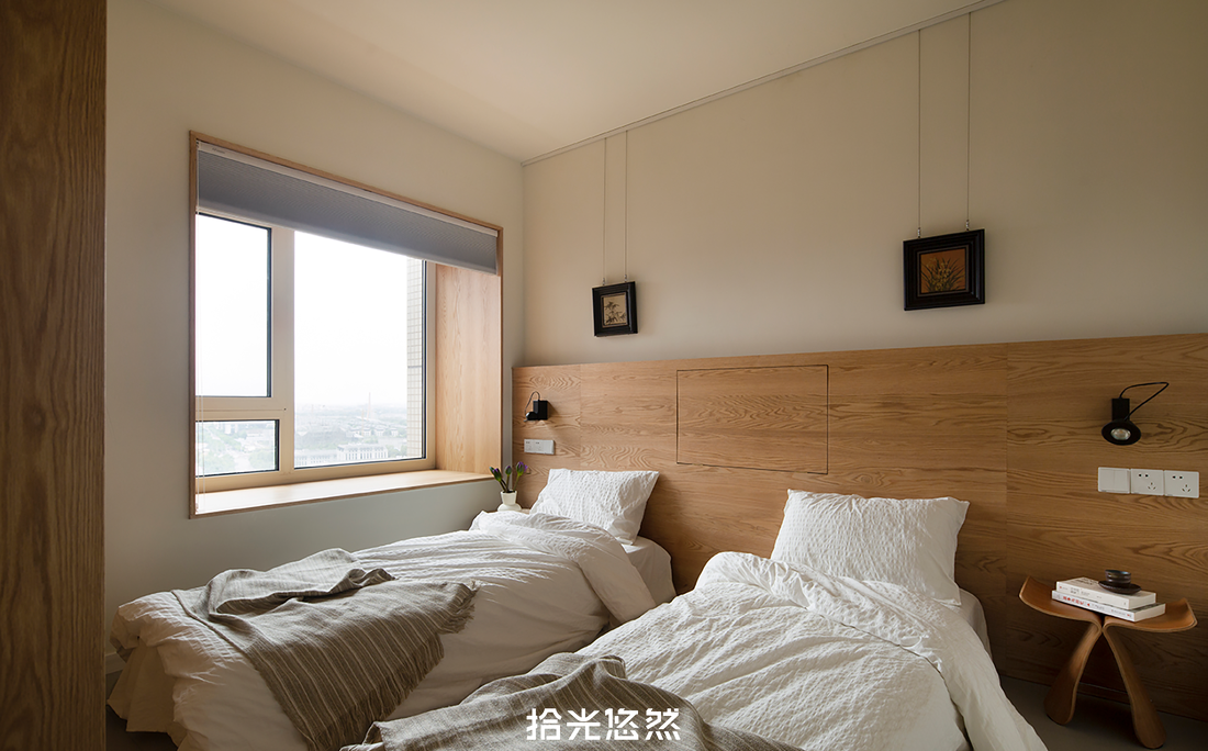 日式原木风平层 · 一家六口的多功能家居设计-40