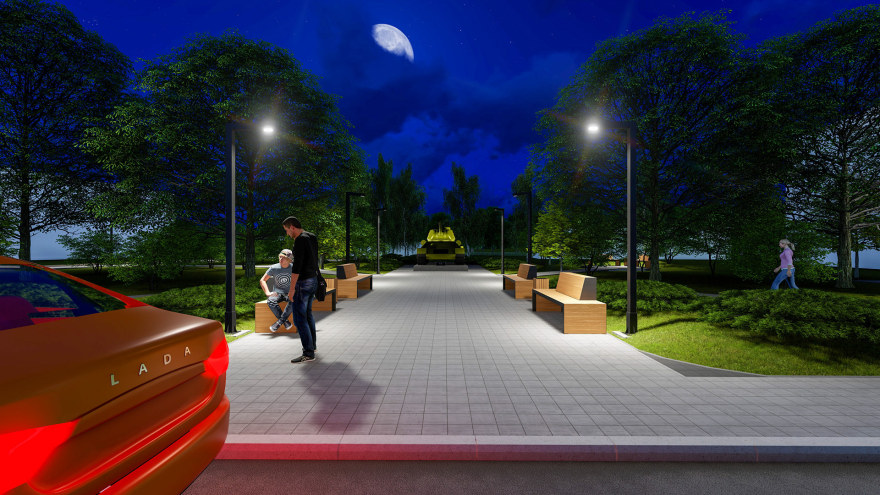 花园·广场(注:Сквер常见释义为广场、小公园、街心花园 ,结合语境Garden ,这里取广场较合适,但可能因具体场景不同而有所差异) 丨俄罗斯-0