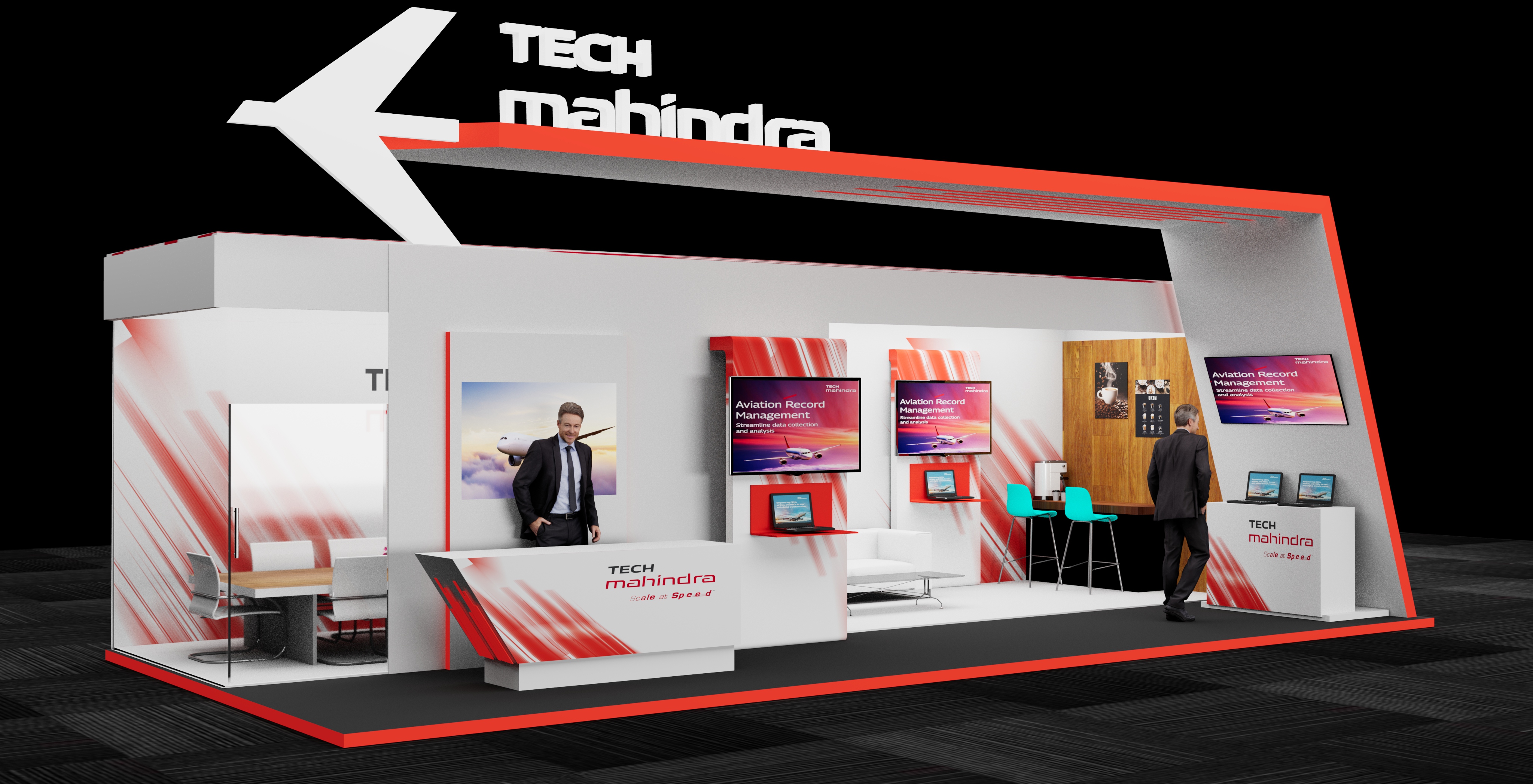 Tech Mahindra AIrplane stall 2025-0