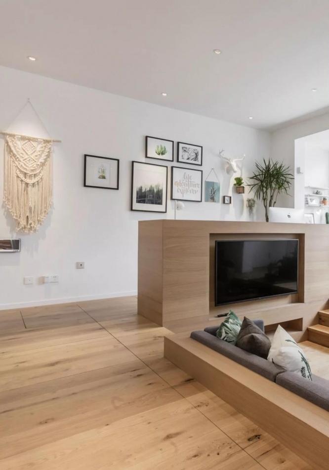 错落有致，60 平米囊括四海的丁克夫妻家居设计-23