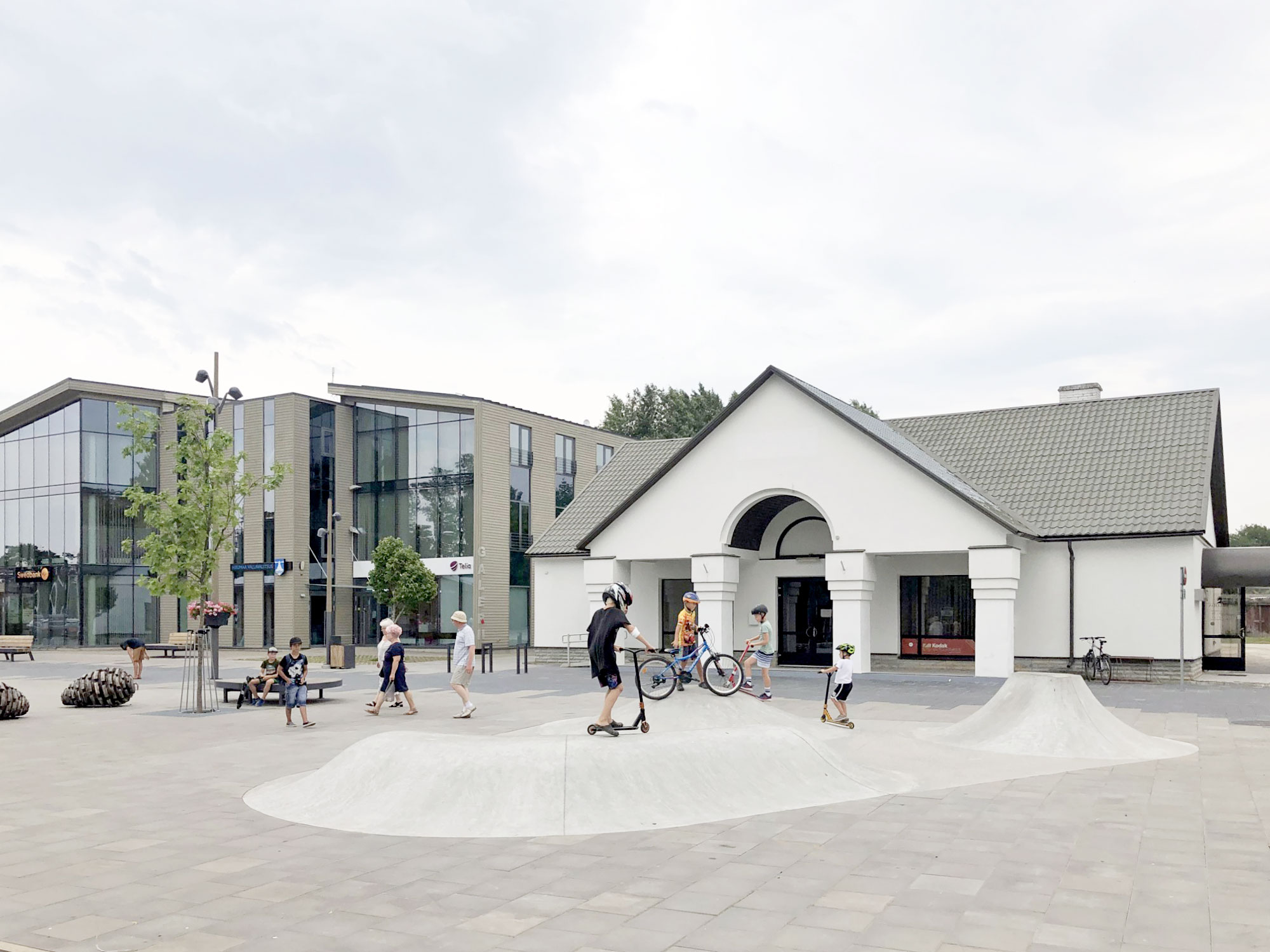 Kärdla 中央广场设计丨爱沙尼亚丨MARLED,Bornstein Lyckefors-7