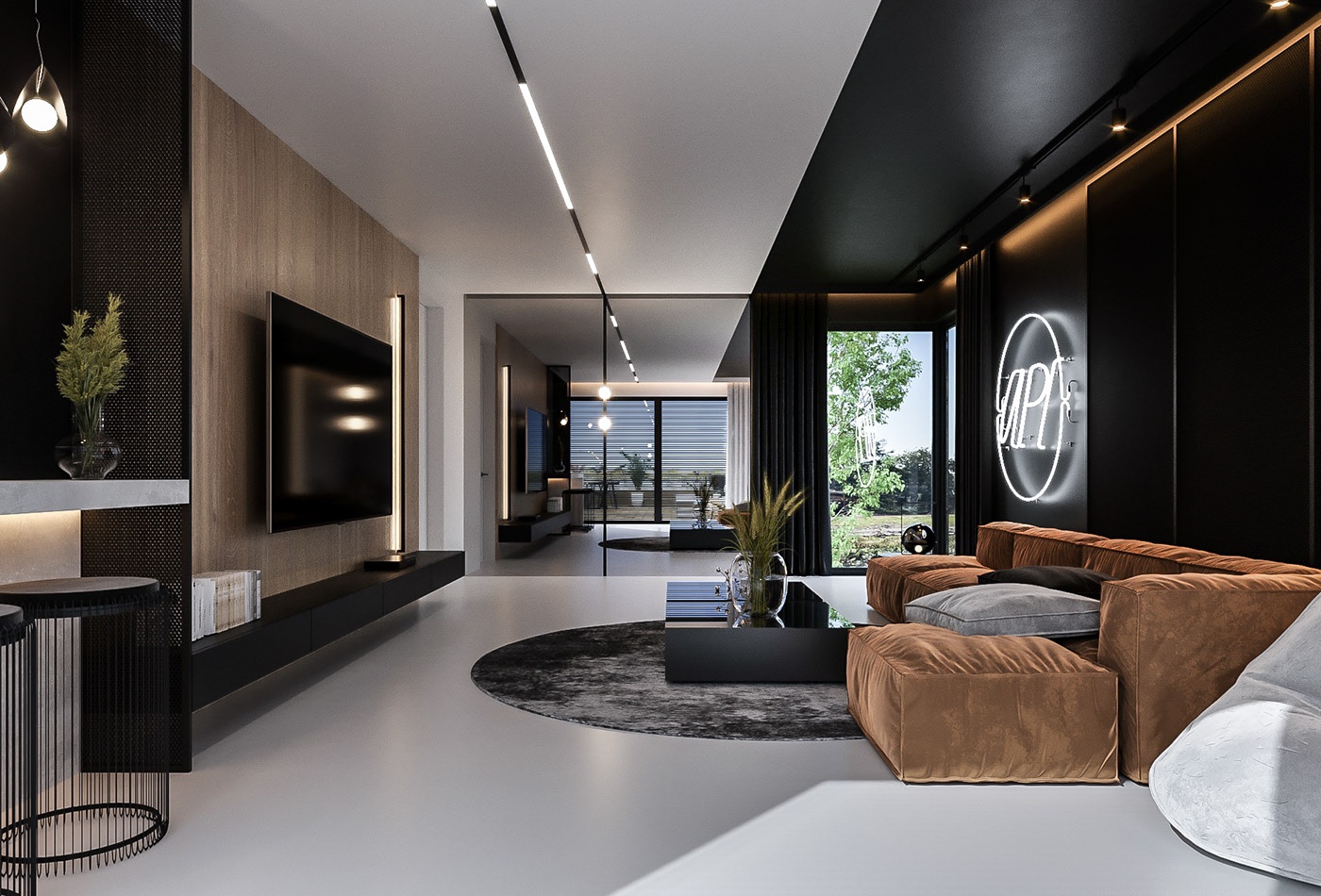 波兰简约风别墅设计-33