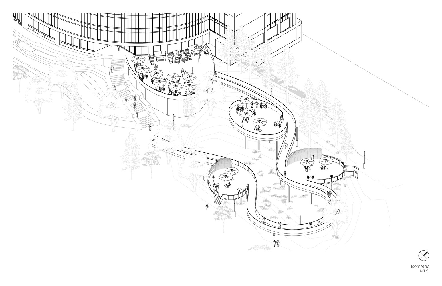 加拿大 Manulife 总部户外改造丨Martin Simmons Sweers Architects-19